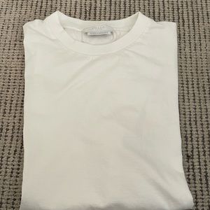 Prada Men’s White T Shirt. Slim fit. Size medium fits like a XS-S
